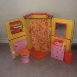 American Girl “Julie” bathroom